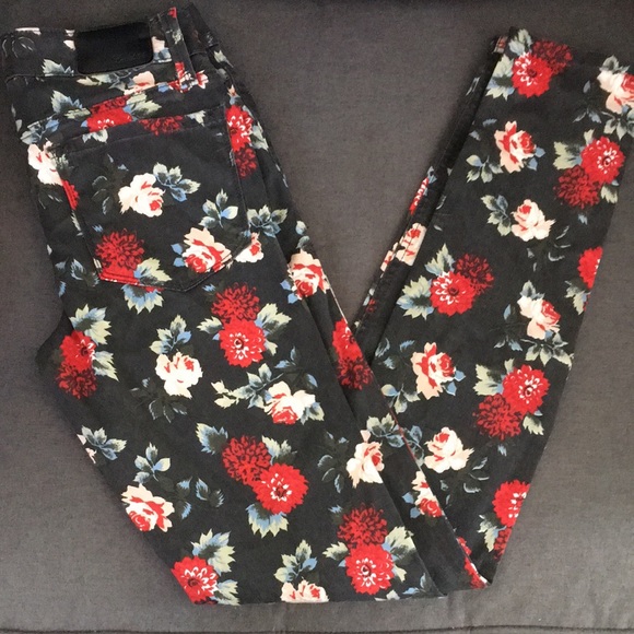 NWT Level 99 | Floral Skinny Jeans - Picture 2 of 7